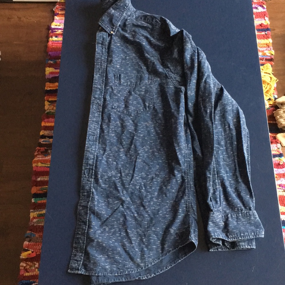 Long sleeve American eagle button down